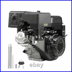 4-Stroke 420cc 15HP OHV Horizontal Shaft Gas Engine Electric Start Go Kart Motor