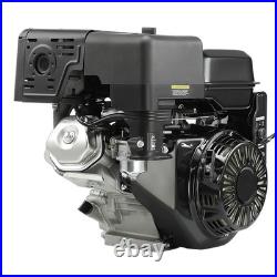 4-Stroke 420cc 15HP OHV Horizontal Shaft Gas Engine Electric Start Go Kart Motor