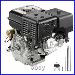 4-Stroke 420cc 15HP OHV Horizontal Shaft Gas Engine Electric Start Go Kart Motor