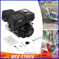 4-Stroke 420cc 15HP OHV Horizontal Shaft Gas Engine Pull Start Go Kart Motor