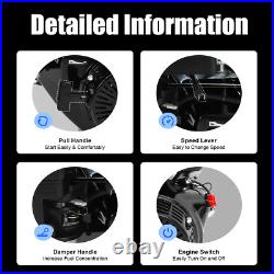 4-Stroke 420cc 15HP OHV Horizontal Shaft Gas Engine Pull Start Go Kart Motor