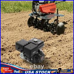 4-Stroke 420cc 15HP OHV Horizontal Shaft Gas Engine Recoil Start Go Kart Motor