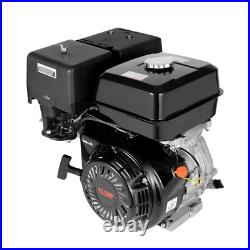 4-Stroke 420cc 15HP OHV Horizontal Shaft Gas Engine Recoil Start Go Kart Motor