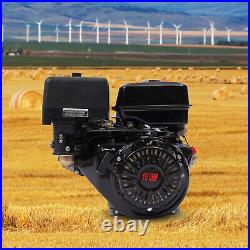 4-Stroke 420cc 15HP OHV Horizontal Shaft Gas Engine Recoil Start Go Kart Motor
