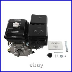 4-Stroke 420cc 15HP OHV Horizontal Shaft Gas Engine Recoil Start Go Kart Motor