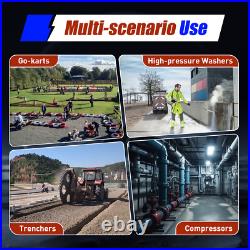 4-Stroke 420cc 15HP OHV Horizontal Shaft Gas Engine Recoil Start Go Kart Motor 4-Stroke 420cc 15HP OHV Horizontal Shaft Gas Engine Recoil Start Go Kart Motor