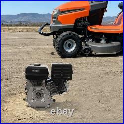 4-Stroke 420cc 15HP OHV Horizontal Shaft Gas Engine Recoil Start Go Kart Motor
