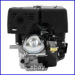 4-Stroke 420cc 15HP OHV Horizontal Shaft Gas Engine Recoil Start Go Kart Motor