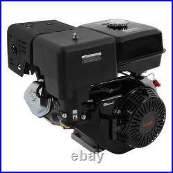4-Stroke 420cc 15HP OHV Horizontal Shaft Gas Engine Recoil Start Go Kart Motor