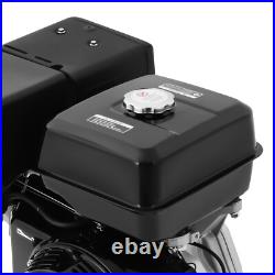 4-Stroke 420cc 15HP OHV Horizontal Shaft Gas Engine Recoil Start Go Kart Motor
