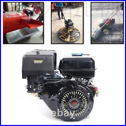 4-Stroke 420cc 15HP OHV Horizontal Shaft Gas Engine Recoil Start Motor
