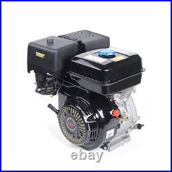 4-Stroke 420cc 15HP OHV Horizontal Shaft Gas Engine Recoil Start Motor