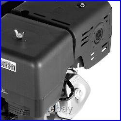 4-Stroke 420cc OHV Horizontal Shaft Gas Engine Recoil Start Go Kart Motor