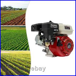 4-Stroke 6.5HP 200cc Gas Engine For GX160 OHV Air Cooled Horizontal Shaft
