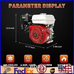 4-Stroke 6.5HP 200cc Gas Engine For Honda GX160 OHV Air Cooled Horizontal Shaft 4-Stroke 6.5HP 200cc Gas Engine For Honda GX160 OHV Air Cooled Horizontal Shaft