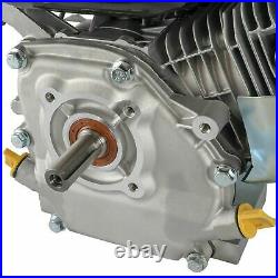 4-Stroke 7HP 420cc OHV Horizontal Shaft Gas Engine Manual Recoil Start 3600RPM