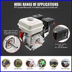 4-Stroke 7.5HP 210cc Gas Engine 3/4 (19MM) Shaft Diameter, Pull Start Petro