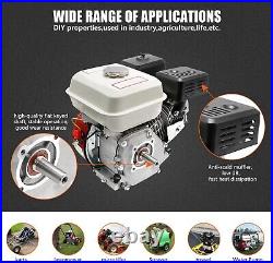 4-Stroke 7.5HP 210cc Gas Engine 3/4 19MM Shaft Diameter, Pull Start Petrol