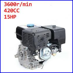 4 Stroke Gas Engine 15HP 420CC OHV Horizontal Shaft Multi-Purpose Engine 3600RPM