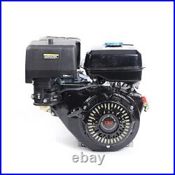 4 Stroke Gas Engine 15 HP OHV Horizontal Shaft Gas Engine Recoil Start Motor