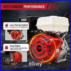 4-Stroke Gas Engine 420cc OHV 15HP Horizontal Shaft Motor for Go Kart Gas Engine
