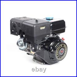 4-Stroke OHV Horizontal Shaft Gas Engine Recoil Start Motor 420cc 15HP