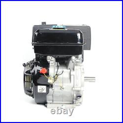 4-stroke 15HP Horizontal Shaft Gas Engine Recoil Start Go Kart Motor Air Cooling