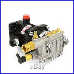5.5HP Pressure Washer Axial Piston Pump Horizontal For 3/4 Key Shaft Gas Engine