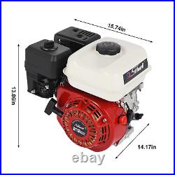 6.5HP 160Cc Gas Engine for Honda GX160, 4-Stroke OHV Horizontal Shaft