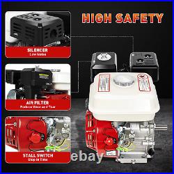6.5HP 160Cc Gas Engine for Honda GX160, 4-Stroke OHV Horizontal Shaft