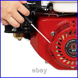 6.5HP 160cc Gas Engine For Honda GX160, 4 Stroke OHV Air Cooled Horizontal Shaft