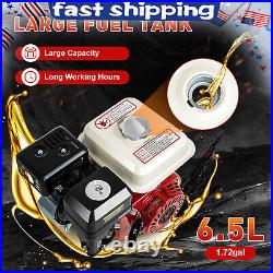 6.5HP 200cc Gas Engine For Honda GX160, 4 Stroke OHV Air Cooled Horizontal Shaft