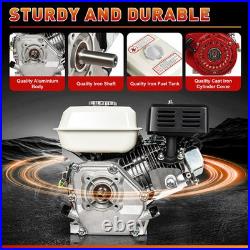6.5HP 200cc Gas Engine For Honda GX160, 4 Stroke OHV Air Cooled Horizontal Shaft