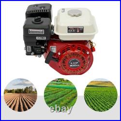 6.5HP 200cc Gas Engine For Honda GX160, 4 Stroke OHV Air Cooled Horizontal Shaft