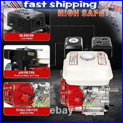 6.5HP 200cc Gas Engine For Honda GX160, 4 Stroke OHV Air Cooled Horizontal Shaft