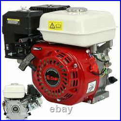 6.5HP 4 Stroke 160cc Gas Engine For Honda GX160 OHV Air Cooled Horizontal Shaft