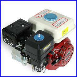 6.5HP 4 Stroke Gas Engine For Honda Gx160, OHV Air Cooled Horizontal Shaft 3.6L