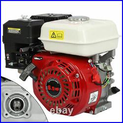 6.5HP Gas Engine FitsHonda GX160, 160cc 4-Stroke OHV Air Cooled Horizontal Shaft