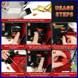 6.5HP Gas Engine For Honda GX160 160cc 4-Stroke OHV Air Cooling Horizontal Shaft