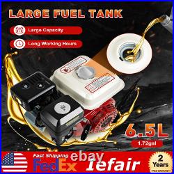 6.5HP Gas Engine For Honda GX160 200cc 4-Stroke OHV Air Cooling Horizontal Shaft