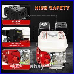 6.5HP Gas Engine For Honda GX160 200cc 4-Stroke OHV Air Cooling Horizontal Shaft