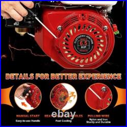 6.5HP Gas Engine For Honda GX160 200cc 4-Stroke OHV Air Cooling Horizontal Shaft