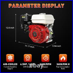 6.5HP Gas Engine For Honda GX160 200cc 4-Stroke OHV Air Cooling Horizontal Shaft
