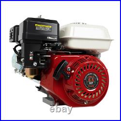 6.5HP Gas Engine For Honda GX160 200cc 4-Stroke OHV Air Cooling Horizontal Shaft