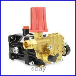 6.5HP Pressure Washer Axial Piston Pump Horizontal For 3/4 Key Shaft Gas Engine