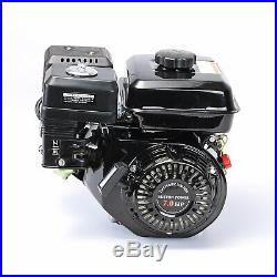 6.5 HP (210cc) OHV Horizontal Shaft Gas Engine + Clutch Go Kart Snowblower 170F