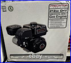 6.5 HP 212cc OHV Horizontal Shaft Gas Engine EPA Recoil Cement Mixers Compressor