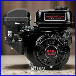 6.5 HP 212cc OHV Horizontal Shaft Gas Engine EPA Recoil Cement Mixers Compressor