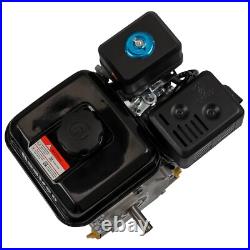 7HP 210cc OHV Horizontal Shaft Gas Engine & Clutch Pulley for Lawn Mower Go-Kart