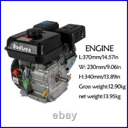 7HP 210cc OHV Horizontal Shaft Gas Engine Motor & 32 Rear Axle Go kart ATV Qaud